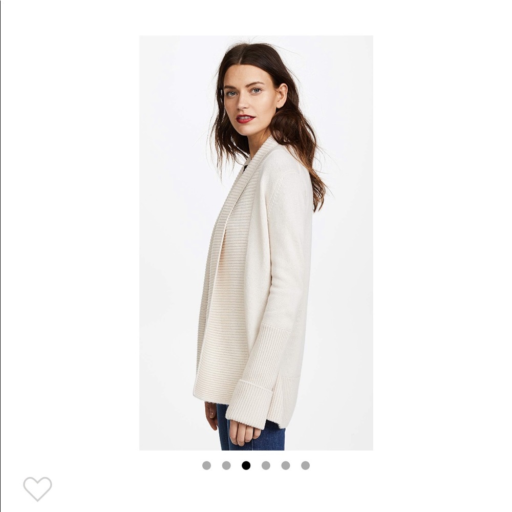 Vince Wide Collar Cardigan - Picture 3 of 7